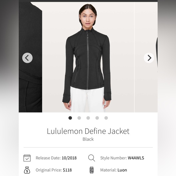 Lululemon Define Jacket
Black size 6 - Picture 7 of 7
